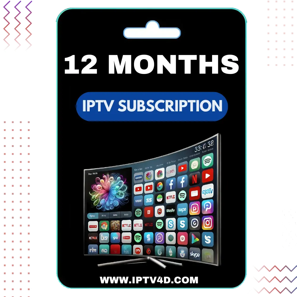 IPTV Sub 12 Months1