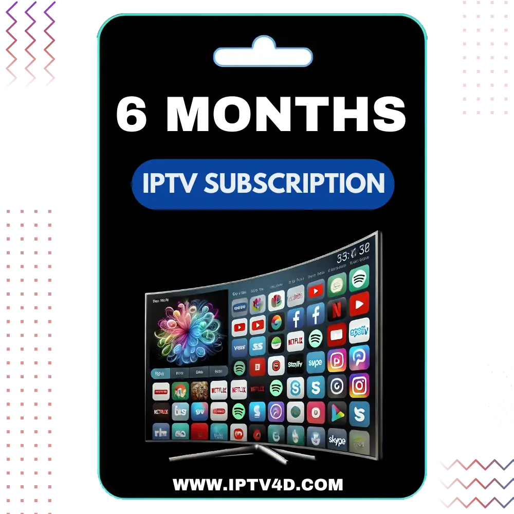 IPTV Sub 6 Months